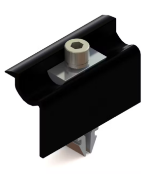8 x ORIMA EASY RAIL PÄÄTYKIINNIKE 30-40 MM MUSTA
