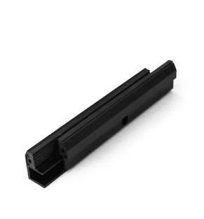 PV KIINNIKE LASI/LASI PÄÄTYKIINNIKE MUSTA 150 MM, PARI