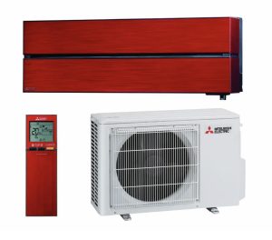 MITSUBISHI ELECTRIC LN25 ILMALÄMPÖPUMPPU (RUBIININPUNAINEN)