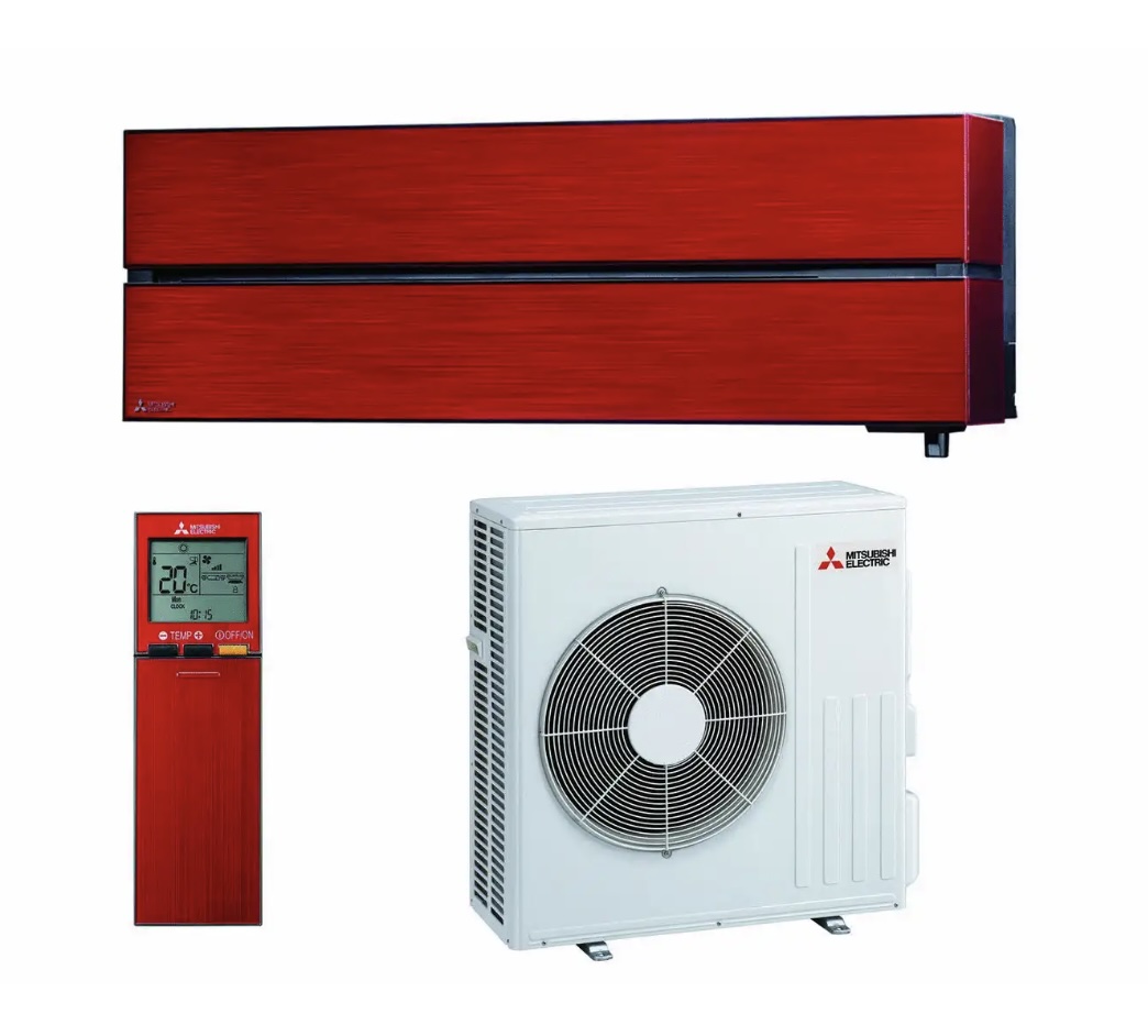 MITSUBISHI ELECTRIC LN50 ILMALÄMPÖPUMPPU (RUBIININPUNAINEN)