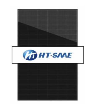 HT-S 455 Wp N-TYPE MUSTA BIFACIAL LASI-LASI AURINKOPANEELI